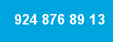 924 876 89 13